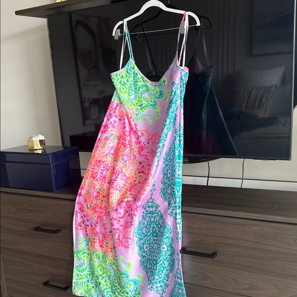 Lilly Pulitzer Vibrant Multicolor Maxi Dress